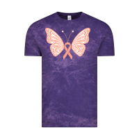 Cloud Purple gynecologic cancer support t  shirt gynecological cancer awareness pea Vintage Tee - linhVisuals