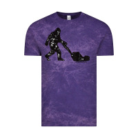 Cloud Purple mens mowing bigfoot   golf course superintendent maintenance turf t sh Vintage Tee - linhVisuals
