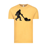 Vintage Mustard mens mowing bigfoot   golf course superintendent maintenance turf t sh Vintage Tee - linhVisuals