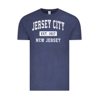 Vintage Denim jersey city new jersey nj vintage established sports design pullover h Vintage Tee - linhVisuals
