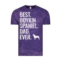 Cloud Purple mens best boykin spaniel dad ever   cool dog owner gift Vintage Tee - linhVisuals