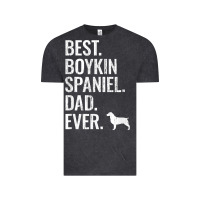 Vintage Black mens best boykin spaniel dad ever   cool dog owner gift Vintage Tee - linhVisuals