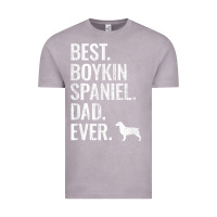 Vintage Zinc mens best boykin spaniel dad ever   cool dog owner gift Vintage Tee - linhVisuals