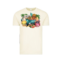Vintage Arctic summer gnomies truck Vintage Tee - NancyCooperArtShop