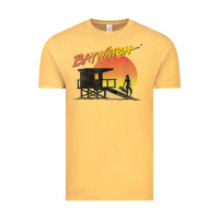 Vintage Mustard baywatch lifeguard sunset t shirt Vintage Tee - linhVisuals