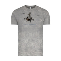 Cloud Rock ah 64 apache longbow helicopter t shirt t shirt Vintage Tee - linhVisuals