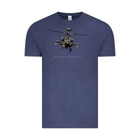 Vintage Denim ah 64 apache longbow helicopter t shirt t shirt Vintage Tee - linhVisuals