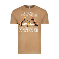 Vintage Camel it's all fun and games until someone loses a wiener shirt Vintage Tee - linhVisuals