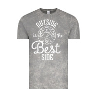 Cloud Rock outside is the best side for outdoor campers and hikers t shirt Vintage Tee - linhVisuals