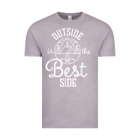 Vintage Zinc outside is the best side for outdoor campers and hikers t shirt Vintage Tee - linhVisuals