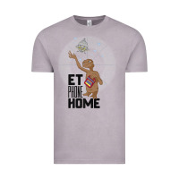 E.t. Phone Home Spaceship Flying Away Premium T Shirt Vintage Tee | Teevron