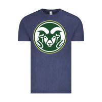 Vintage Denim The colorado state rams Vintage Tee - linhVisuals