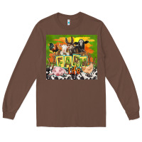 Chestnut farm life with animals Long Sleeve Tee - TumblerDesignByShophia