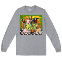 Heather Grey farm life with animals Long Sleeve Tee - TumblerDesignByShophia