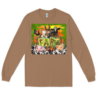 Toasted Coconut farm life with animals Long Sleeve Tee - TumblerDesignByShophia