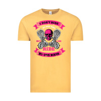 Vintage Mustard biker gear motorcycle gifts biker chick i ride my biker tank top Vintage Tee - linhVisuals
