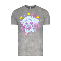 Cloud Rock bunny pastel goth voodoo doll t shirt Vintage Tee - linhVisuals