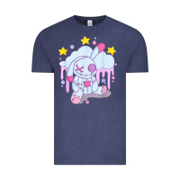 Vintage Denim bunny pastel goth voodoo doll t shirt Vintage Tee - linhVisuals