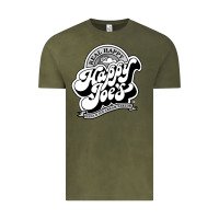 Vintage Olive happy joes pizza Vintage Tee - linhVisuals