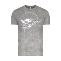 Cloud Rock creepy cool egirl eboy pastel goth vaporwave glitch skull sweatshirt Vintage Tee - linhVisuals