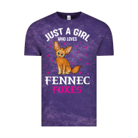 Cloud Purple fennec fox just a girl who loves fennec foxes t shirt Vintage Tee - linhVisuals