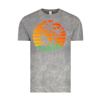 Cloud Rock outdoor t  shirt tahiti retro vintage sunset t  shirt Vintage Tee - linhVisuals