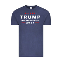Vintage Denim donald trump 2024 take america back election   the return sweatshirt Vintage Tee - linhVisuals