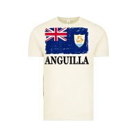Vintage Arctic flag of anguilla   anguilla banner t shirt Vintage Tee - linhVisuals