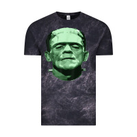 Cloud Black frankenstein monster classic horror flick t shirt Vintage Tee - linhVisuals
