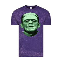 Cloud Purple frankenstein monster classic horror flick t shirt Vintage Tee - linhVisuals
