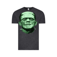 Vintage Black frankenstein monster classic horror flick t shirt Vintage Tee - linhVisuals