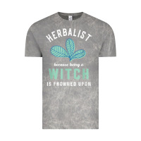 Cloud Rock funny herbalist because a witch is frowned upon herbalism t shirt Vintage Tee - linhVisuals