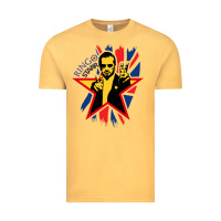 Vintage Mustard ringo starr music concert Vintage Tee - linhVisuals