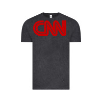 Vintage Black cnn Vintage Tee - linhVisuals
