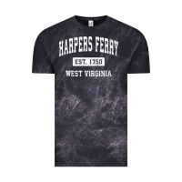 Cloud Black harpers ferry west virginia wv vintage established sports pullover hoo Vintage Tee - linhVisuals