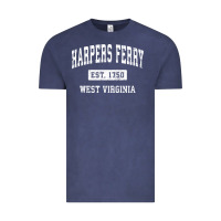 Vintage Denim harpers ferry west virginia wv vintage established sports pullover hoo Vintage Tee - linhVisuals