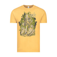Vintage Mustard lamb of god music concert Vintage Tee - linhVisuals