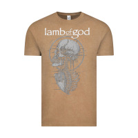 Vintage Coffee lamb of god music concert Vintage Tee - linhVisuals