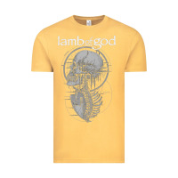 Vintage Mustard lamb of god music concert Vintage Tee - linhVisuals