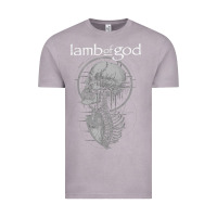 Vintage Zinc lamb of god music concert Vintage Tee - linhVisuals