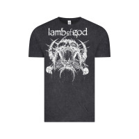 Vintage Black lamb of god music concert Vintage Tee - linhVisuals