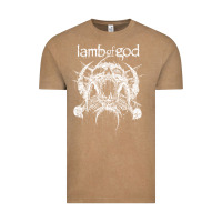 Vintage Coffee lamb of god music concert Vintage Tee - linhVisuals