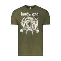 Vintage Olive lamb of god music concert Vintage Tee - linhVisuals