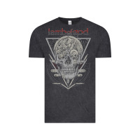 Vintage Black lamb of god music concert Vintage Tee - linhVisuals