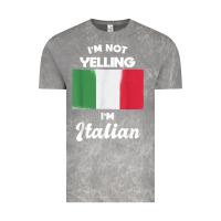 Cloud Rock i'm not yelling i'm italian t shirt Vintage Tee - linhVisuals