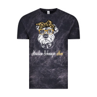 Cloud Black birthday and mother's day gift miniature schnauzer mom t shirt Vintage Tee - linhVisuals