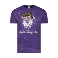 Cloud Purple birthday and mother's day gift miniature schnauzer mom t shirt Vintage Tee - linhVisuals