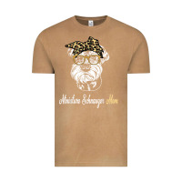 Vintage Camel birthday and mother's day gift miniature schnauzer mom t shirt Vintage Tee - linhVisuals