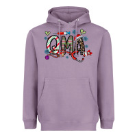 Lavender christmas nurse qma Heavyweight Hoodie - CowhideDigitalArt