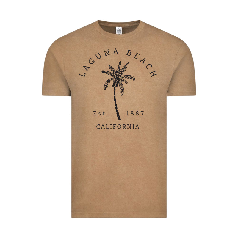 Retro Cool Laguna Beach California Palm Tree Unique Novelty Sweatshirt Vintage Tee by linhVisuals | Teevron